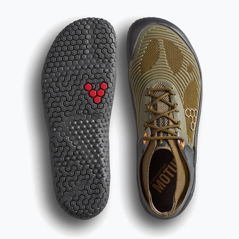 Férfi barefoot cipő Vivobarefoot Motus Strenght II dark olive 6