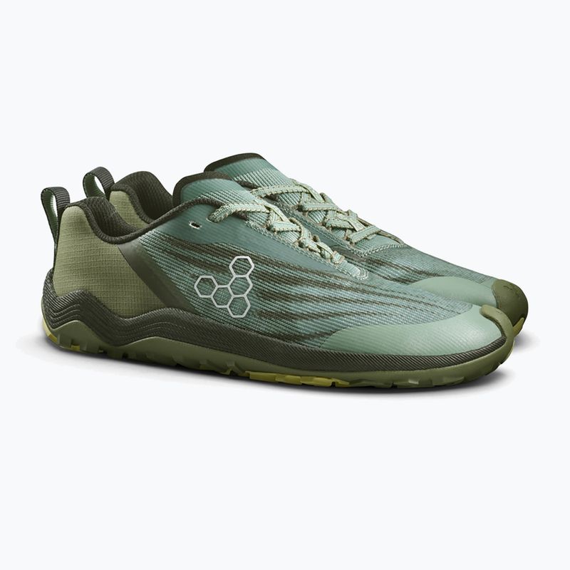 Férfi barefoot cipő Vivobarefoot Primus Trail Flow glacial green 3