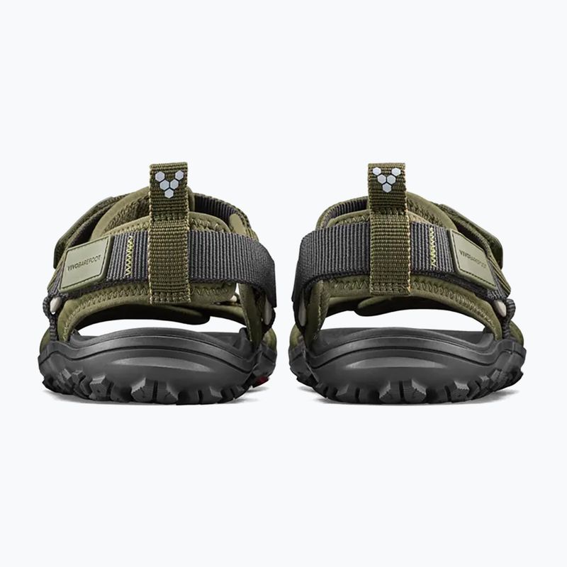Női barefoot szandál Vivobarefoot Tracker Ora dark olive 4