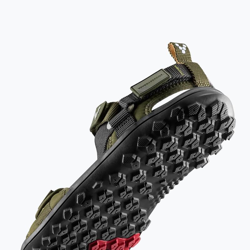 Női barefoot szandál Vivobarefoot Tracker Ora dark olive 7