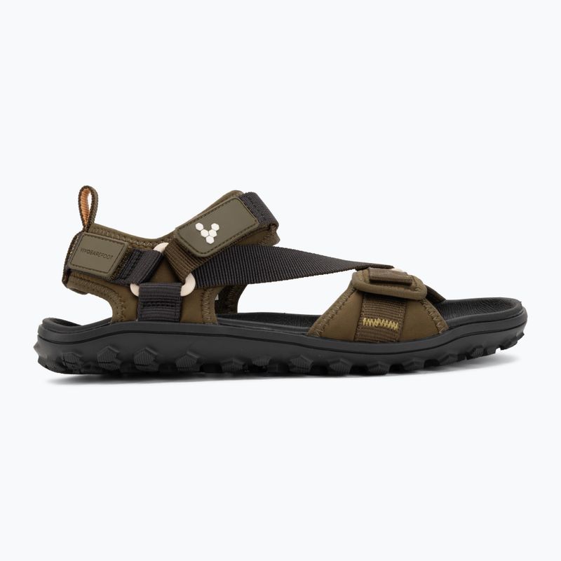 Női barefoot szandál Vivobarefoot Tracker Ora dark olive 2