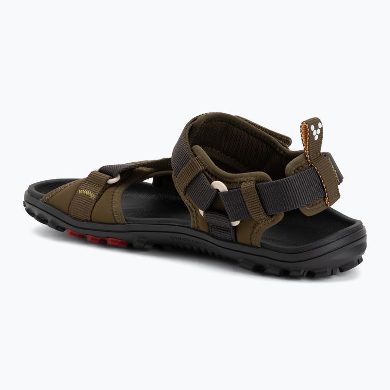 Női barefoot szandál Vivobarefoot Tracker Ora dark olive 3