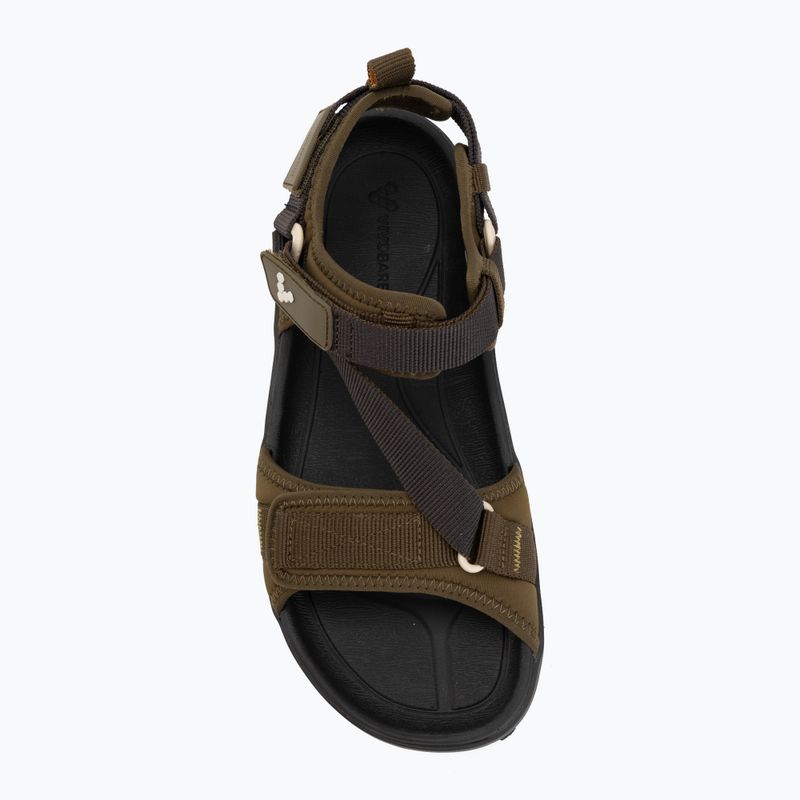 Női barefoot szandál Vivobarefoot Tracker Ora dark olive 5