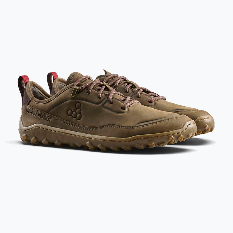 Férfi barefoot cipő Vivobarefoot Tracker Leather Low bracken 3