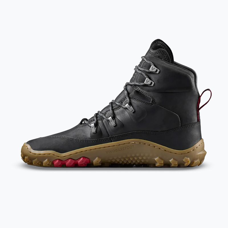 Férfi barefoot cipők Vivobarefoot Tracker Leather obsidian 2
