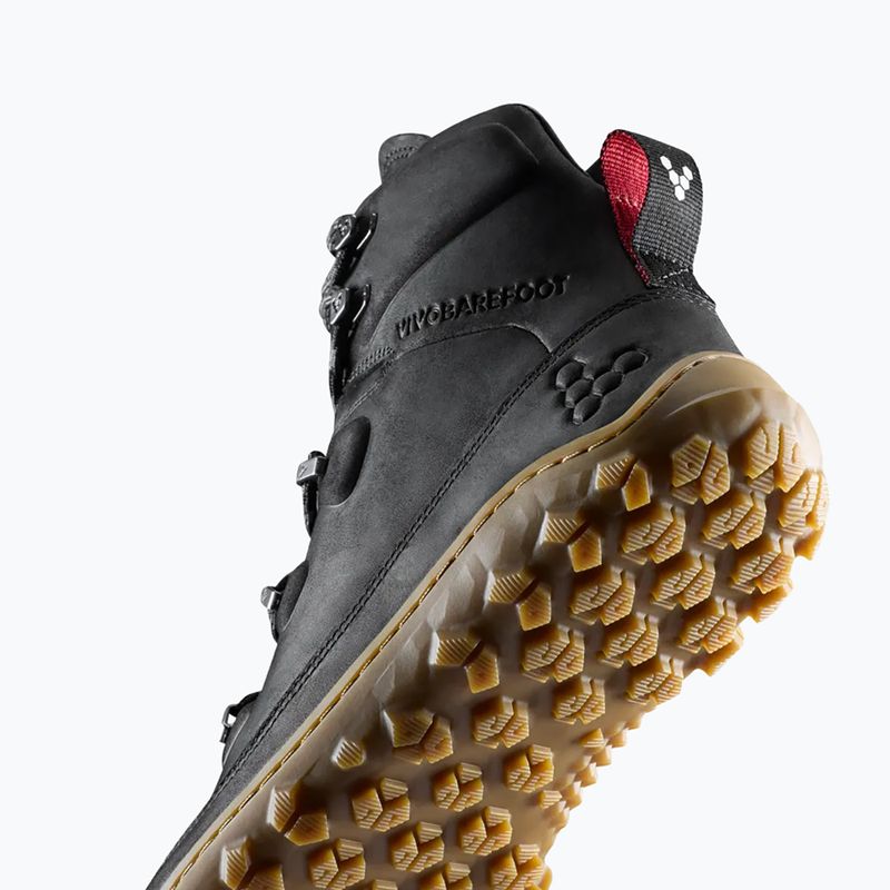 Férfi barefoot cipők Vivobarefoot Tracker Leather obsidian 7
