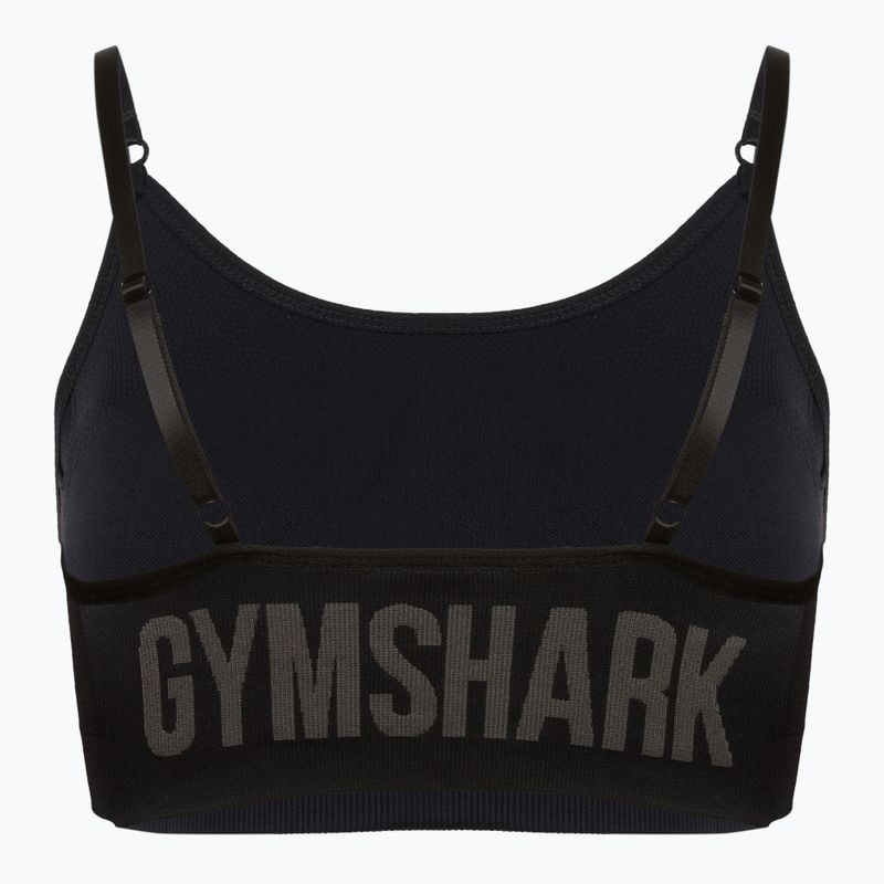 Gymshark Flex pántos sportmelltartó fekete 2