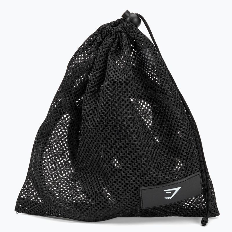 Gymshark nehéz ellenállás csövek edzés expander fekete 4
