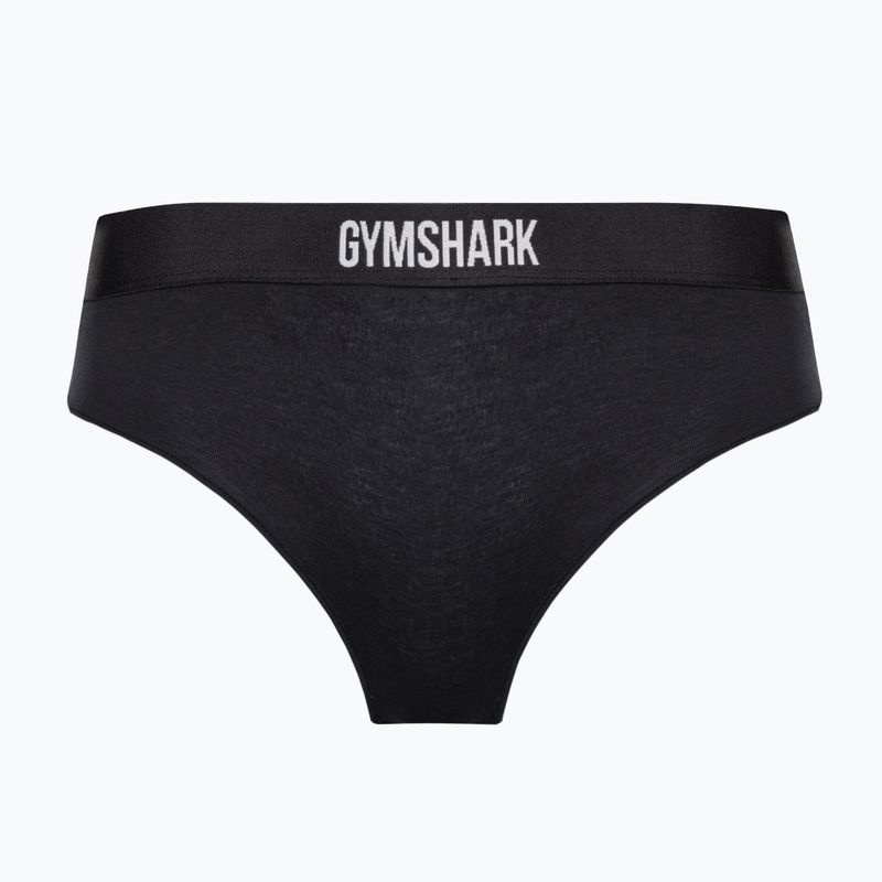 Női Gymshark Boyshorts fekete