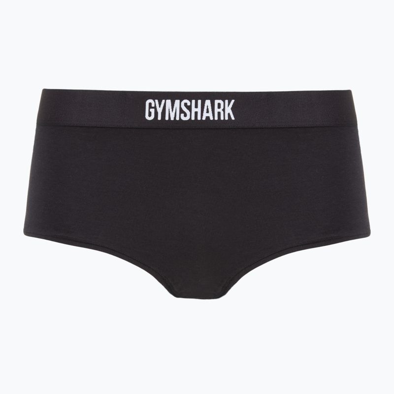 Női Gymshark Boyshorts fekete
