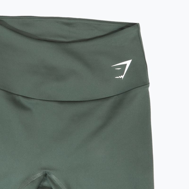 Női sportleggings Gymshark Training Full Length obsidian / green 3