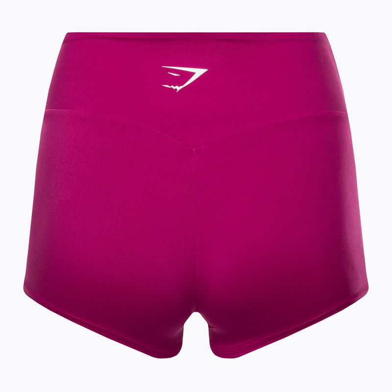 Női Gymshark edző rövidnadrág bogyó rózsaszínű 6