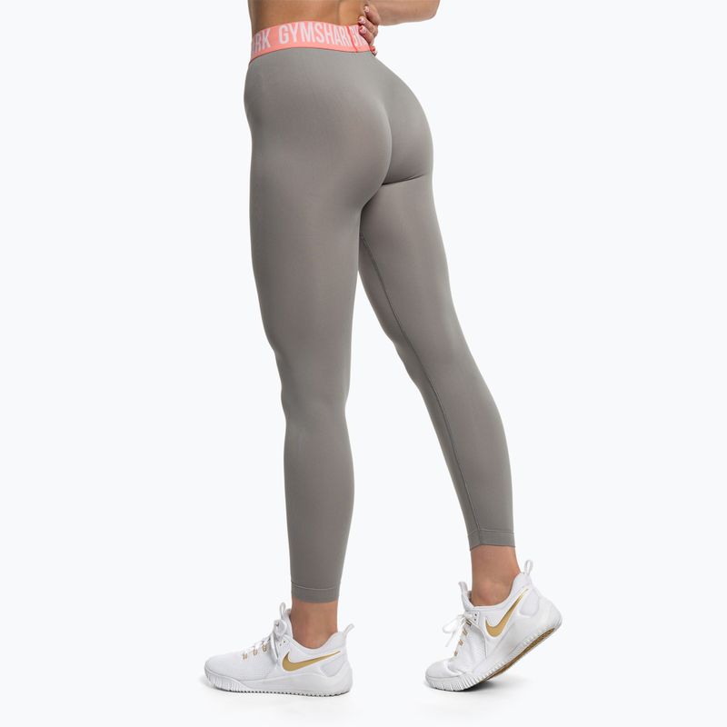 Női edző leggings Gymshark Fit füstös szürke 3