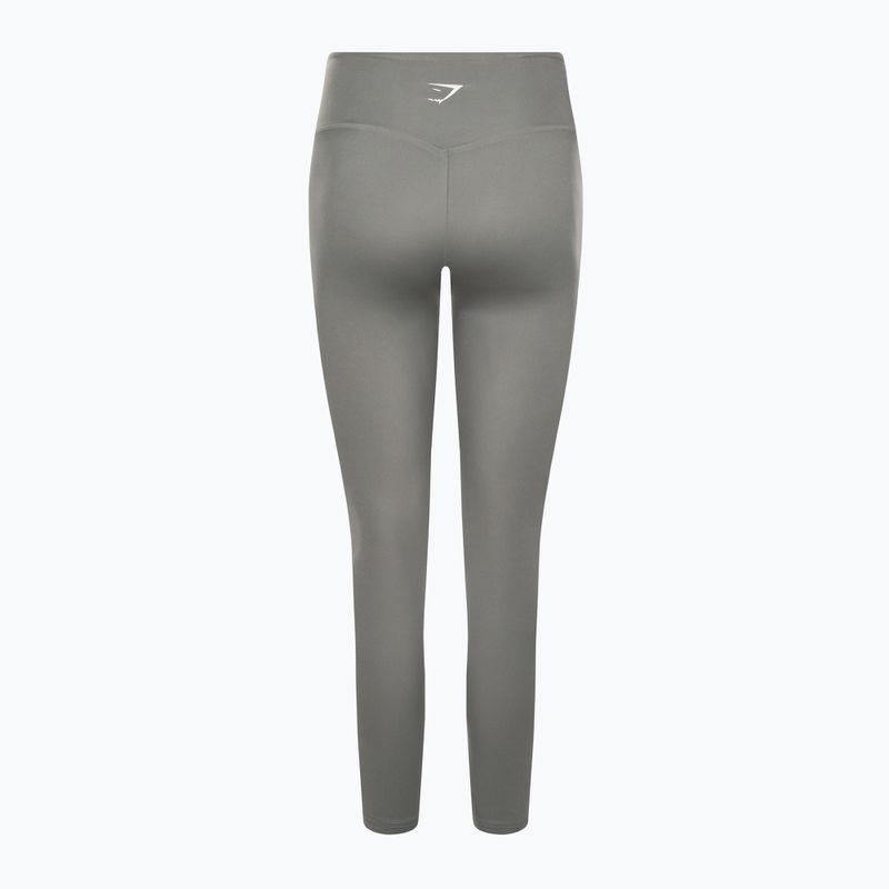 Női Gymshark Training Full Lenght leggings füstszürke szürke 6