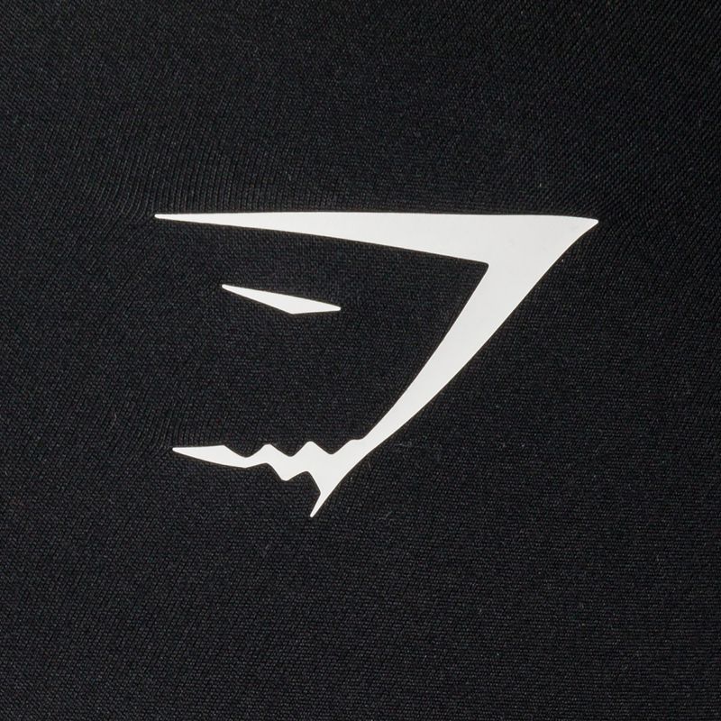 Női Gymshark edzőtermi leggings fekete/fehér 7