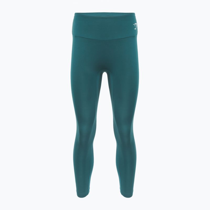 Női Gymshark edző leggings 7/8 teal színű