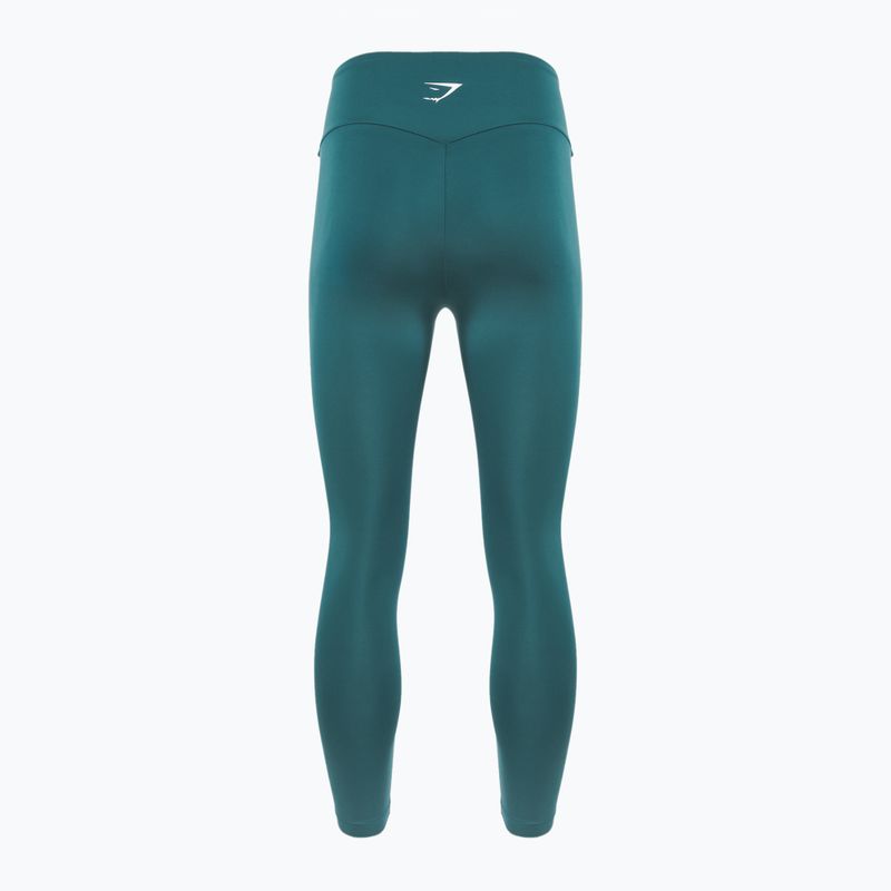 Női Gymshark edző leggings 7/8 teal színű 2