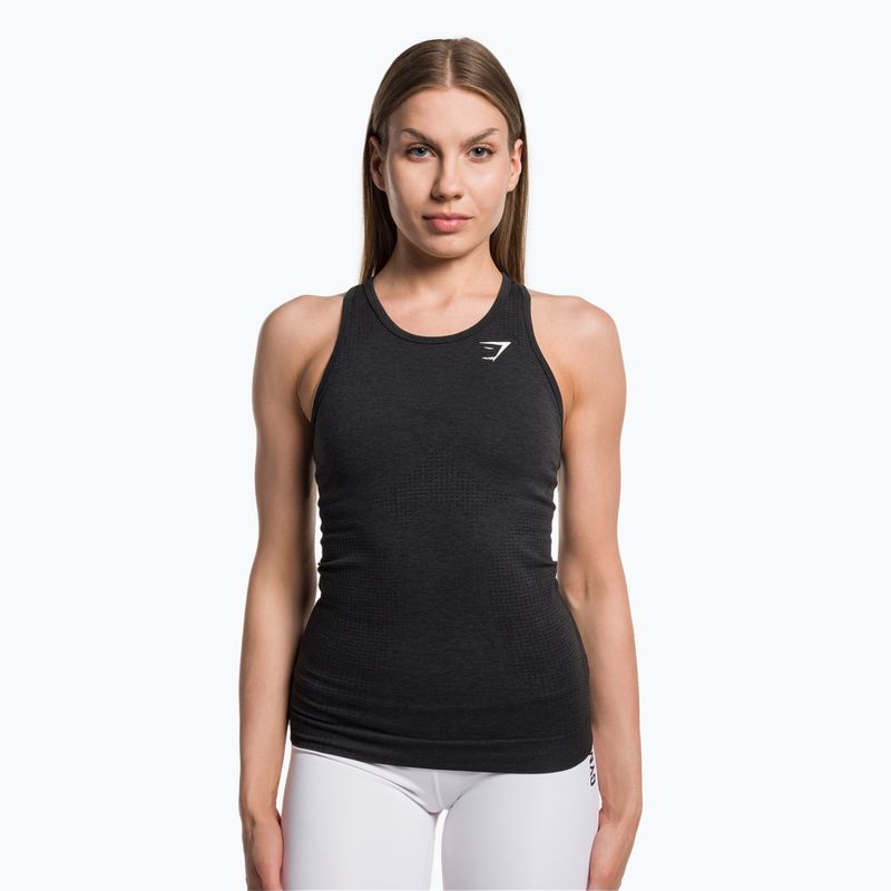 Női edzőtartozék Gymshark Vital Seamless Tank sötét/szürke