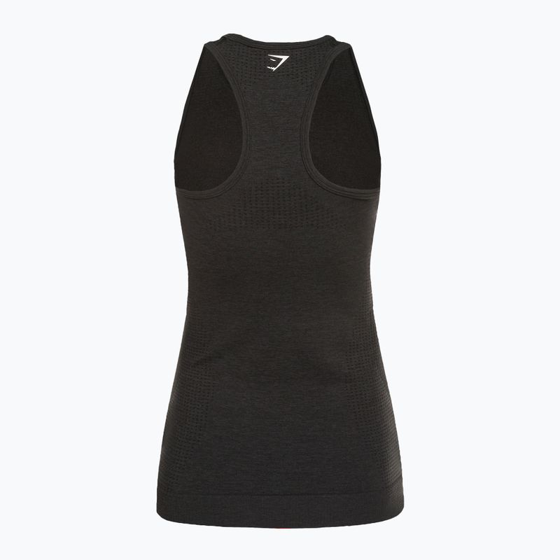 Női edzőtartozék Gymshark Vital Seamless Tank sötét/szürke 6