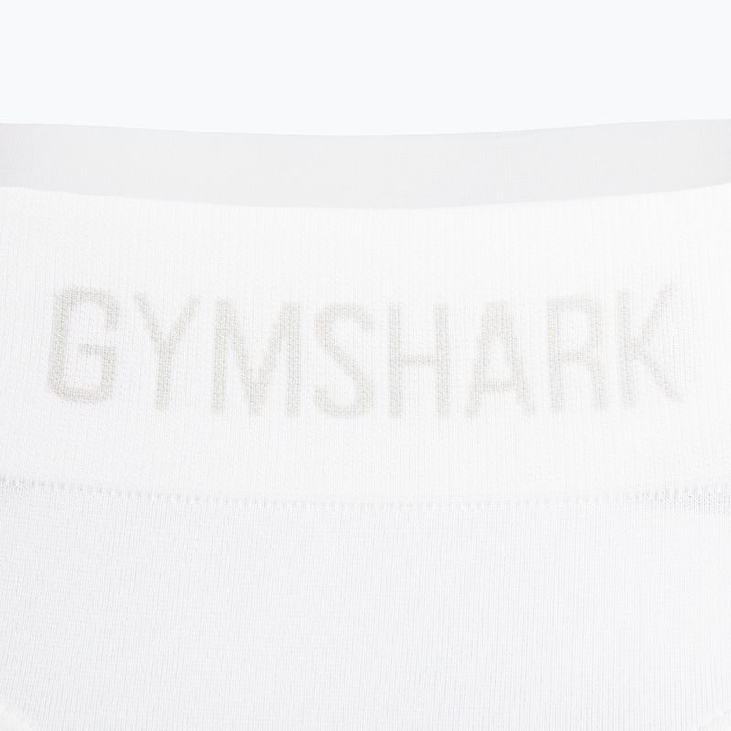 Női edző leggings Gymshark Seamless High Rise fehér 3