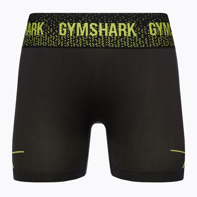 Női edzőnadrág Gymshark Apex Seamless Low Rise zöld/fekete 5