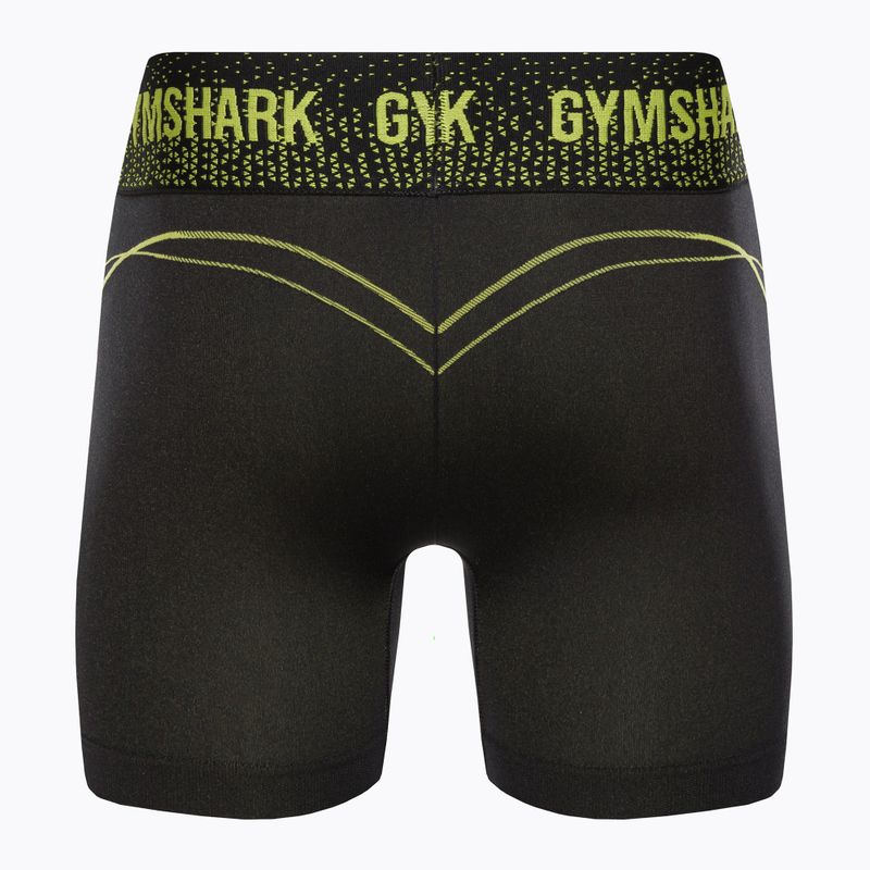 Női edzőnadrág Gymshark Apex Seamless Low Rise zöld/fekete 6