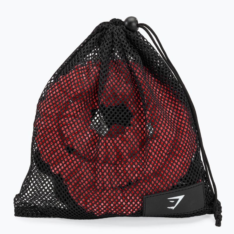 Gymshark Whitney V3 könnyű ellenállású edzőterjesztő piros/fekete 4