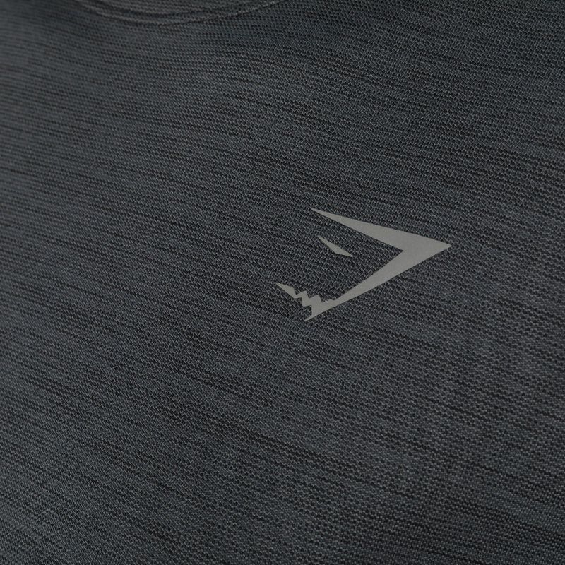 Női Gymshark Running Top SS sötét/szürke tréning póló 7