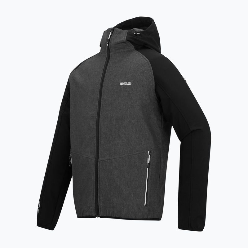 Férfi softshell dzseki REGATTA Arec III ash marl/black 7