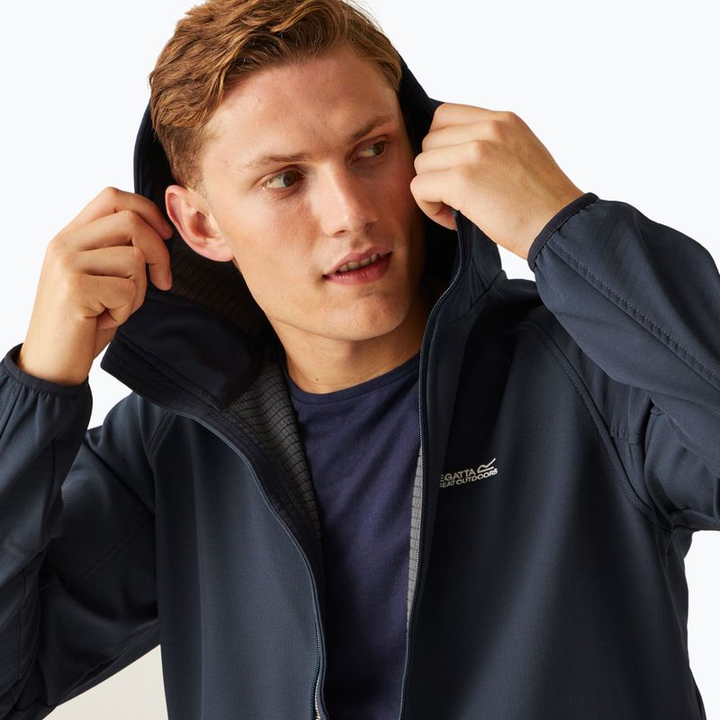 Férfi softshell kabát REGATTA Arec III navy 4