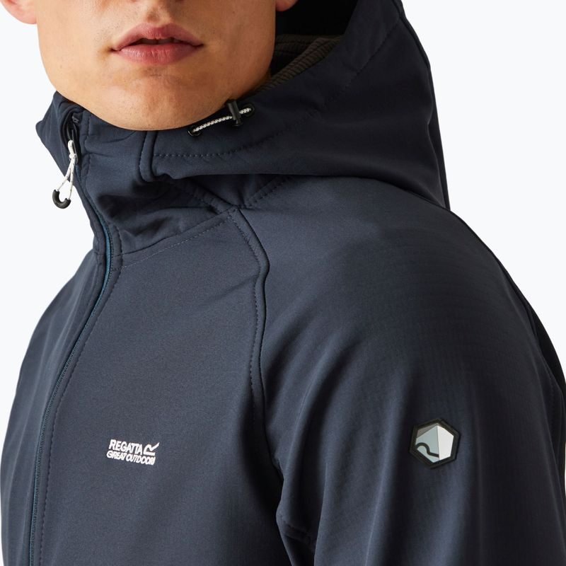 Férfi softshell kabát REGATTA Arec III navy 5