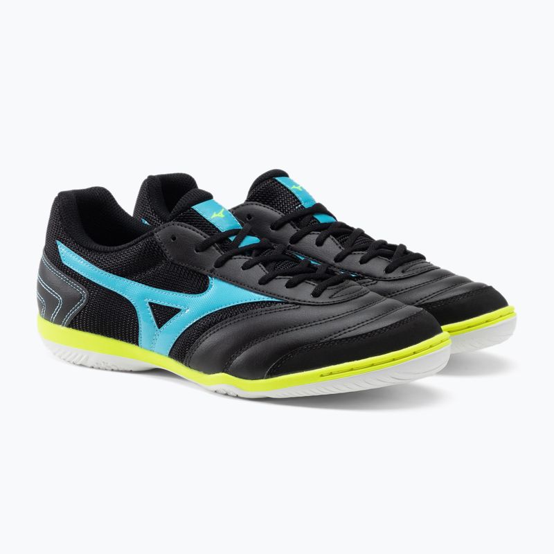 Mizuno Morelia Sala Club IN férfi futballcipő fekete Q1GA200318 5