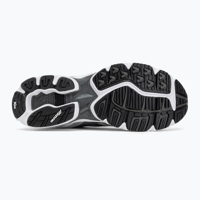 Férfi cipő Mizuno Wave Rider 10 fehér/ezüst/fekete 4