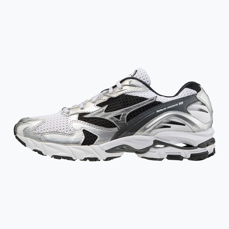 Férfi cipő Mizuno Wave Rider 10 fehér/ezüst/fekete 2