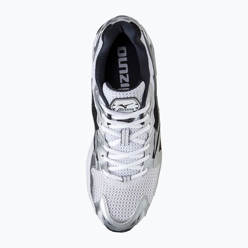 Férfi cipő Mizuno Wave Rider 10 fehér/ezüst/fekete 3