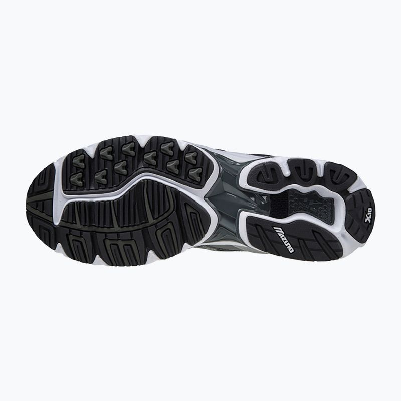 Férfi cipő Mizuno Wave Rider 10 fehér/ezüst/fekete 4