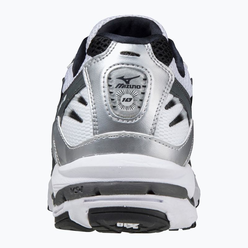Férfi cipő Mizuno Wave Rider 10 fehér/ezüst/fekete 5