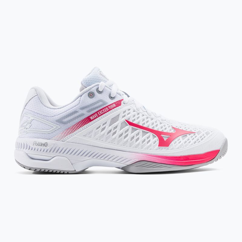 Női tenisz cipő Mizuno Wave Exceed Tour 4 CC fehér 61GA207164 2