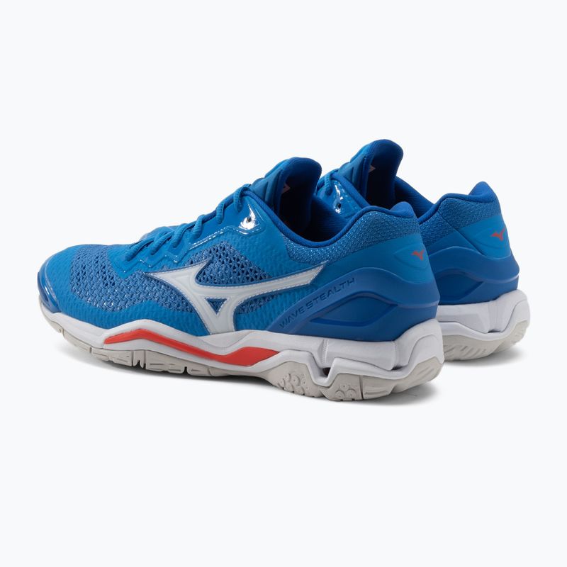 Mizuno Wave Stealth V kézilabda cipő kék X1GA180024 3