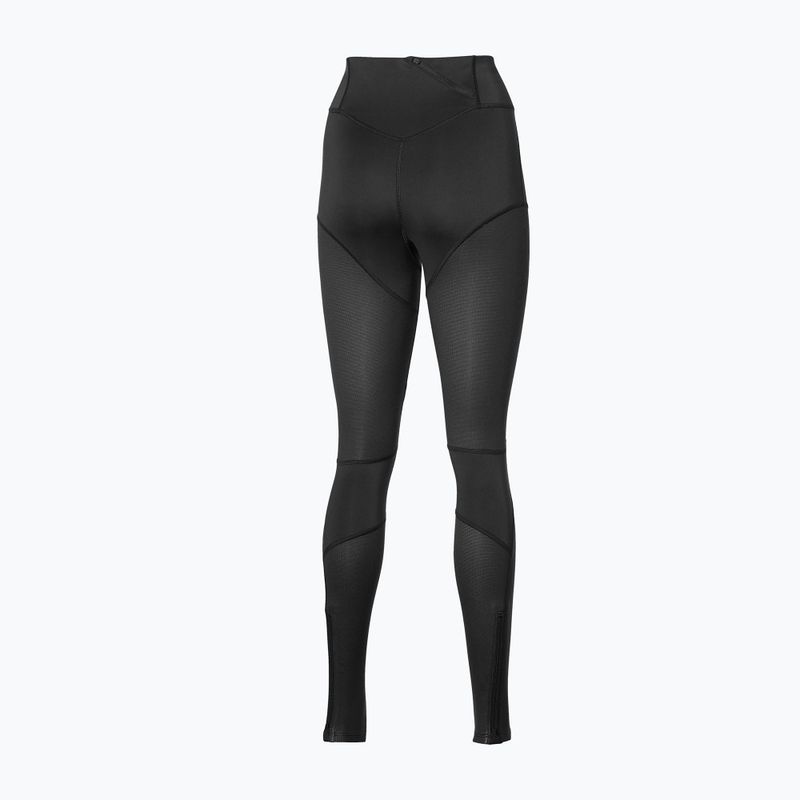 Női futó leggings Mizuno BT Tight fekete 2