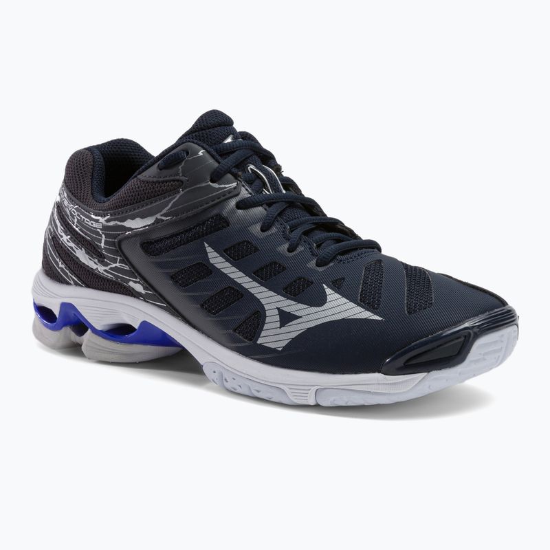 Férfi röplabda cipő Mizuno Wave Voltage tengerészkék V1GA216001