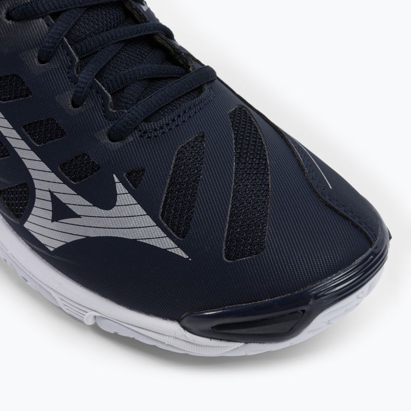 Férfi röplabda cipő Mizuno Wave Voltage tengerészkék V1GA216001 9