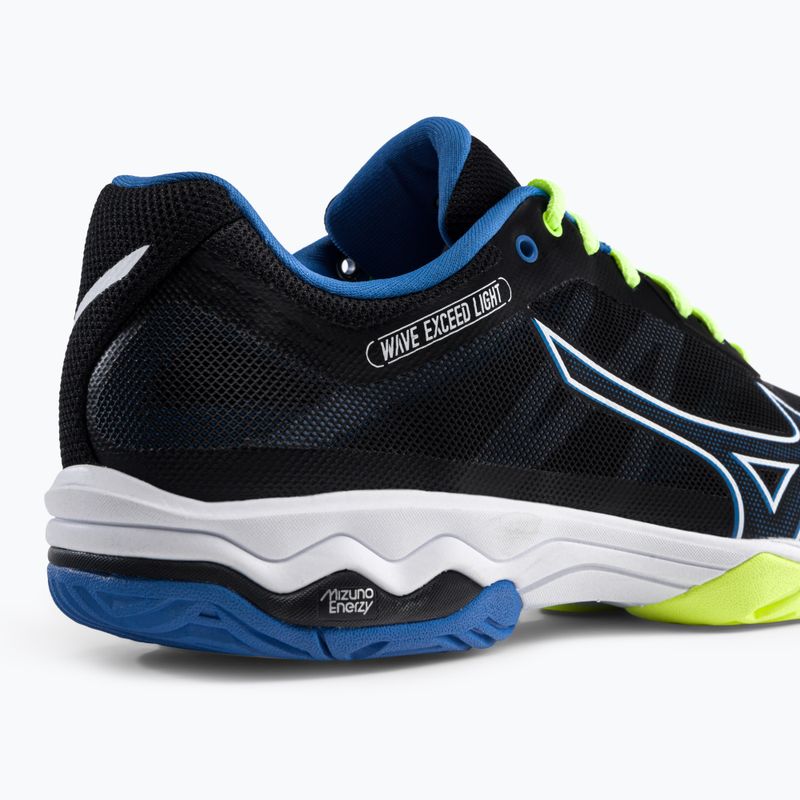 Férfi tenisz cipő Mizuno Wave Exceed Light AC fekete 61GA2218 8