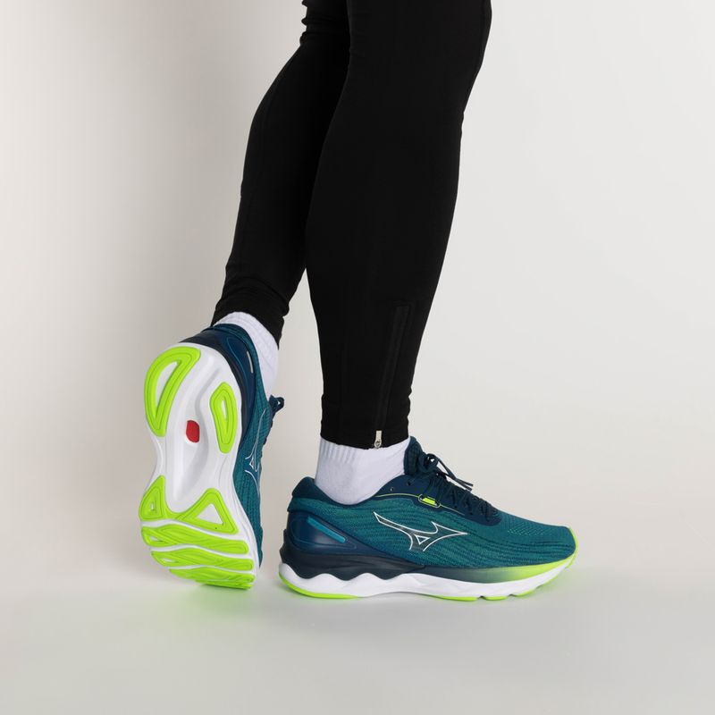 Férfi futócipő Mizuno Wave Skyrise 3 kék J1GC220901 2