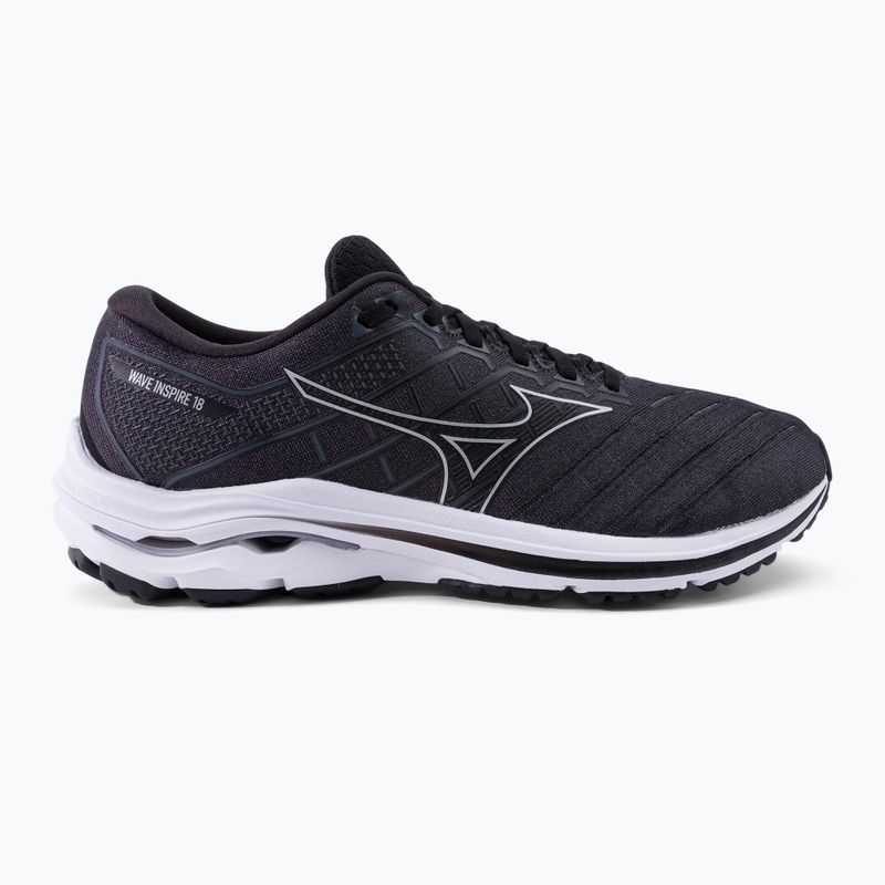 Férfi futócipő Mizuno Wave Inspire 18 fekete J1GC224404 2