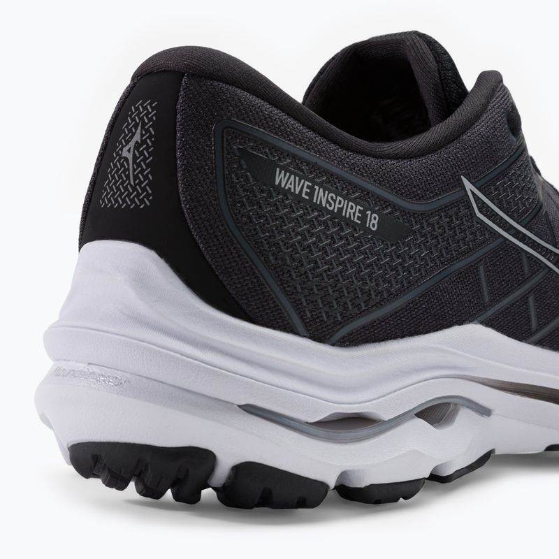Férfi futócipő Mizuno Wave Inspire 18 fekete J1GC224404 9