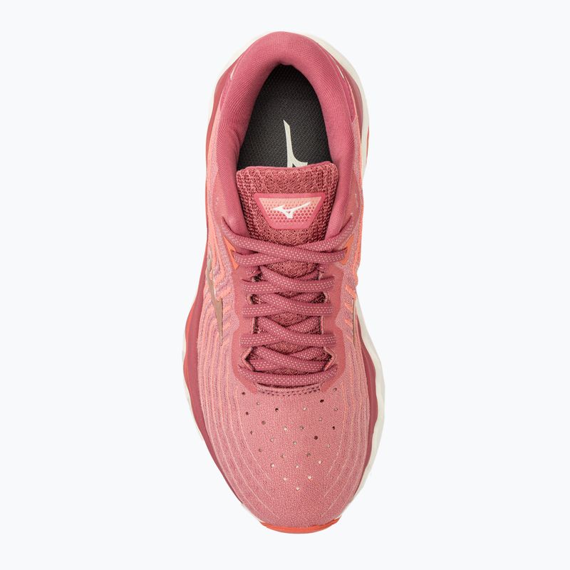 Női futócipő Mizuno Wave Horizon 6 gránátrózsa/rézrózsa/rózsaszín/perzsibefagyi 6