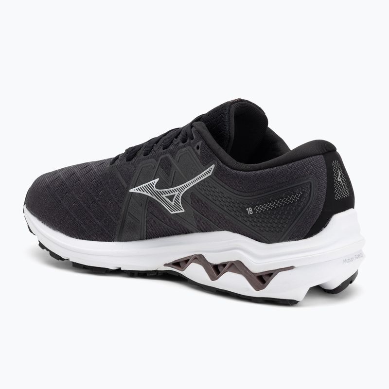 Férfi futócipő Mizuno Wave Inspire 18 D fekete/ezüst/ebony 3