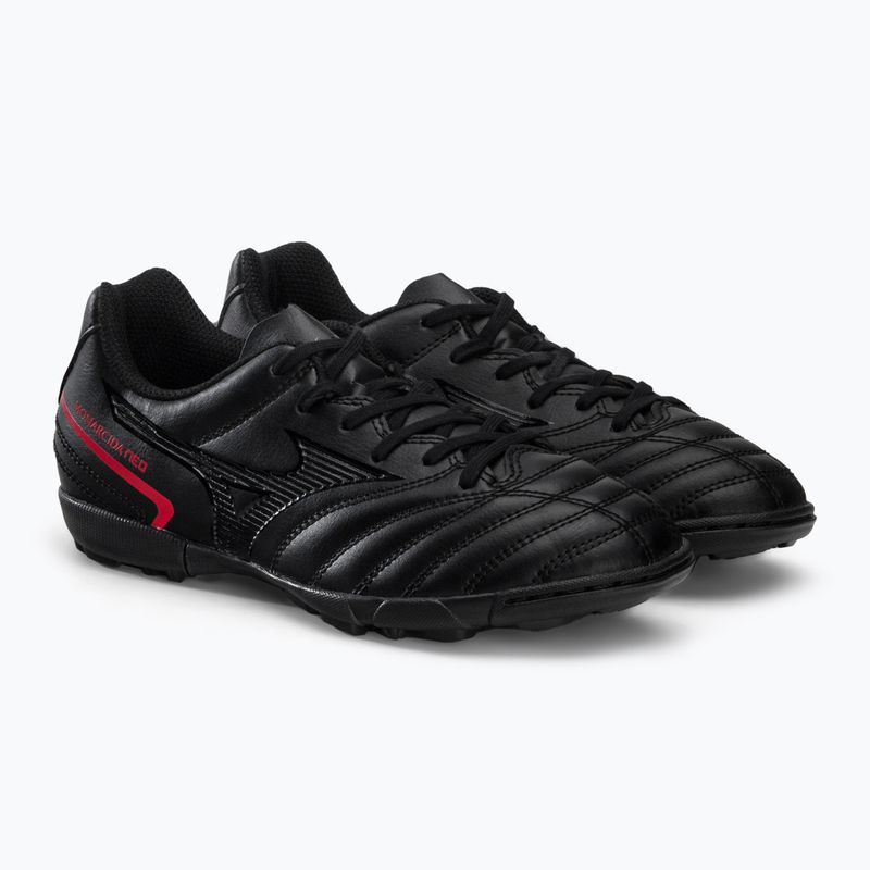 Mizuno Monarcida Neo II Select AS Jr gyermek labdarúgócipő fekete P1GE222500 4