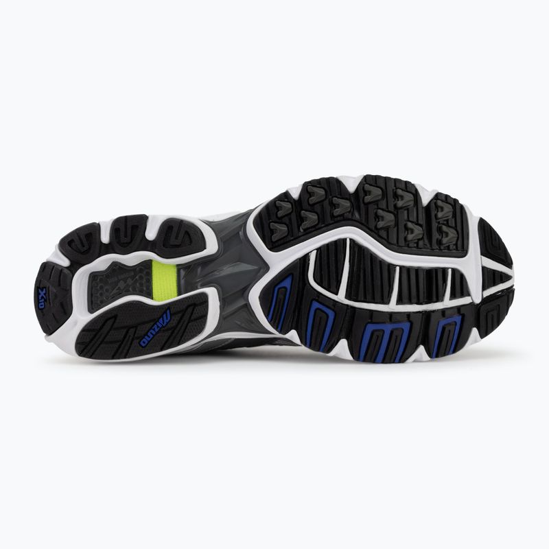 Férfi cipő Mizuno Wave Rider 10 fehér/ezüst/szörfözés a weben 4